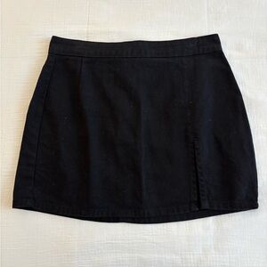 Lioness Mini Skirt with Slit